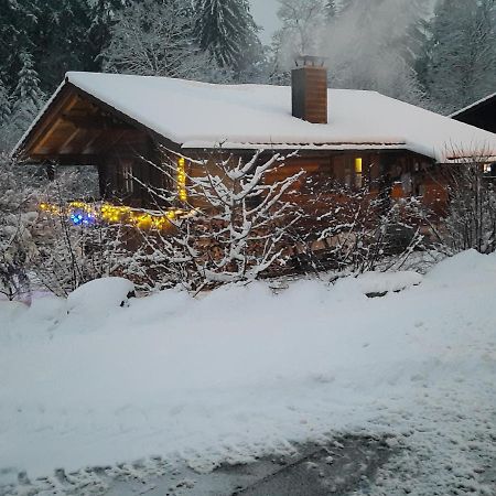 Huettenzauber Ferienwohnung Mitten Im Nationalpark Lindberg Bagian luar foto