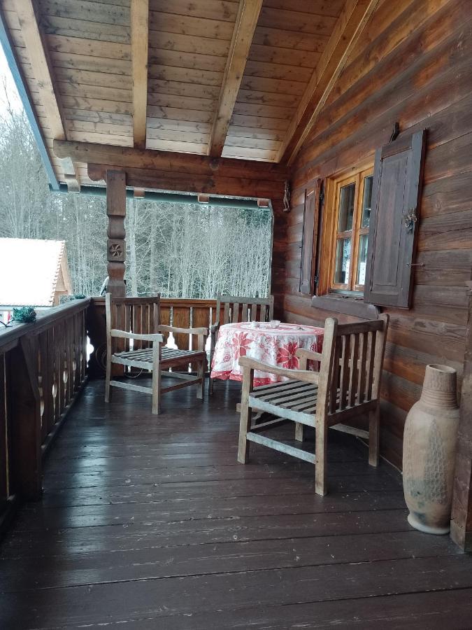Huettenzauber Ferienwohnung Mitten Im Nationalpark Lindberg Bagian luar foto