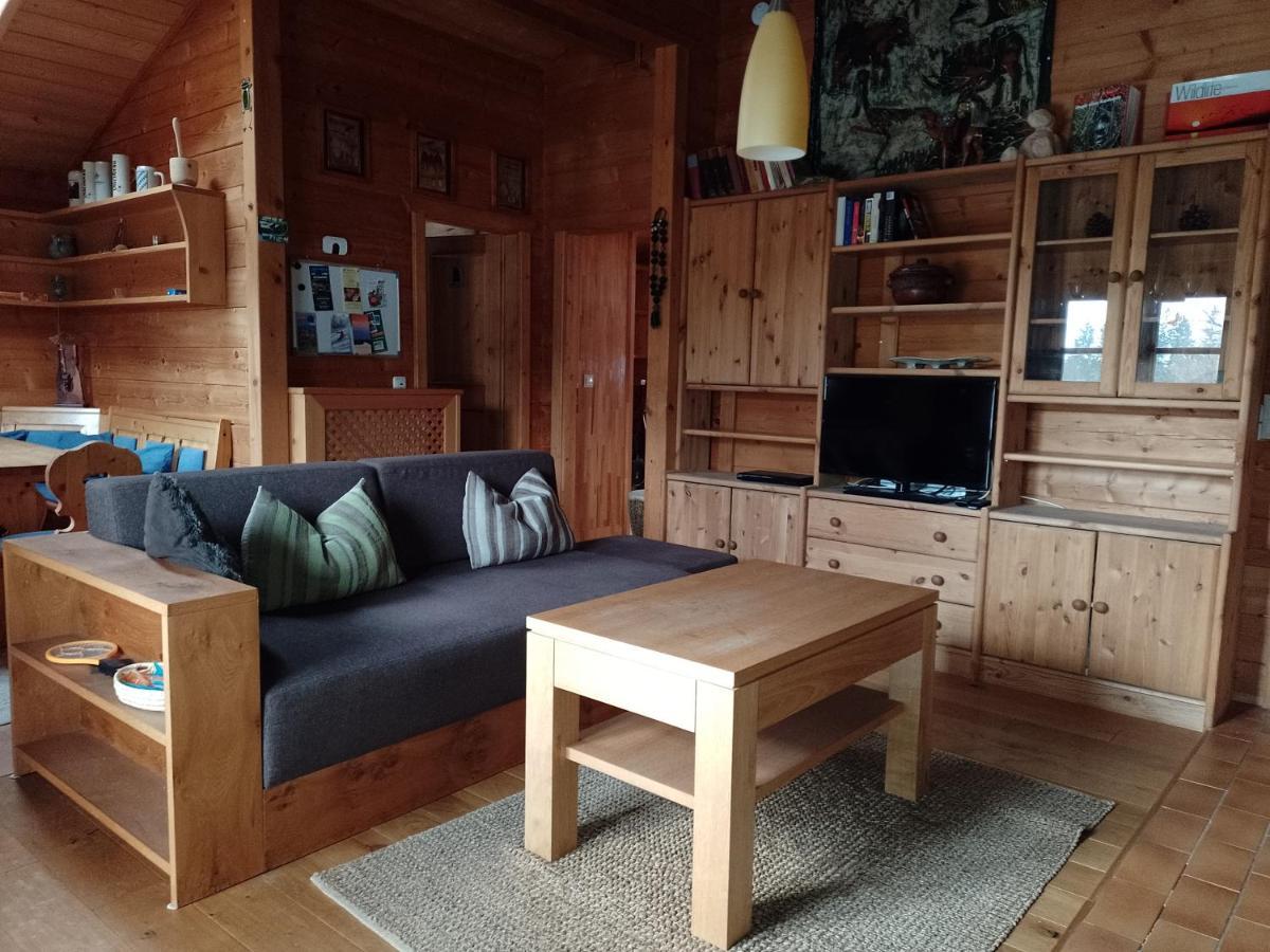 Huettenzauber Ferienwohnung Mitten Im Nationalpark Lindberg Bagian luar foto