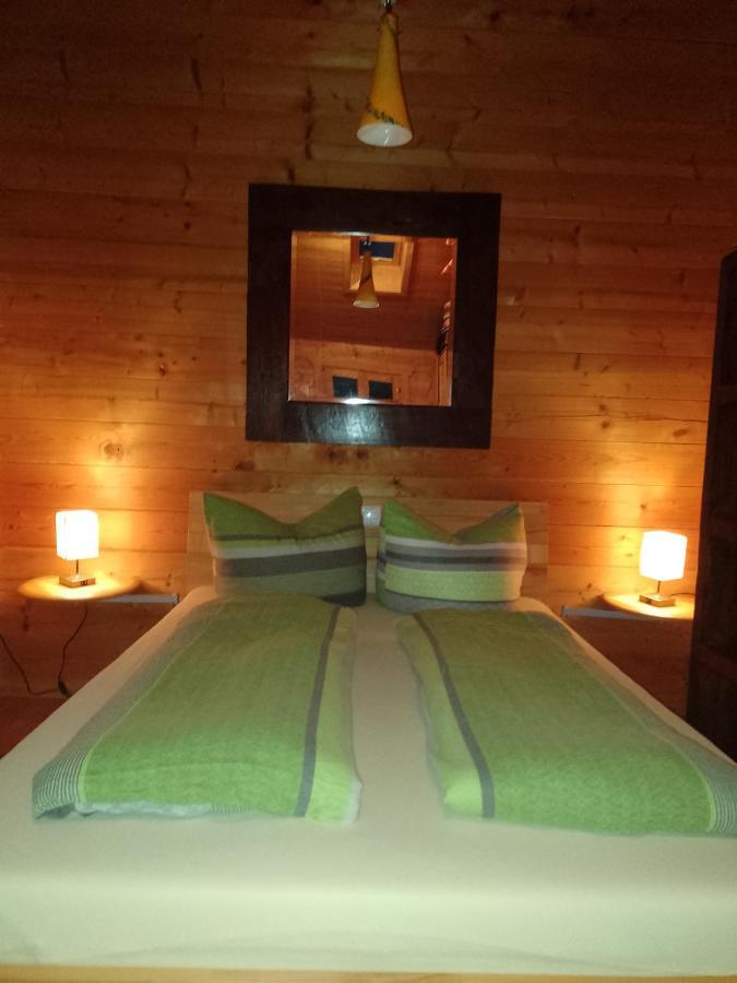 Huettenzauber Ferienwohnung Mitten Im Nationalpark Lindberg Bagian luar foto