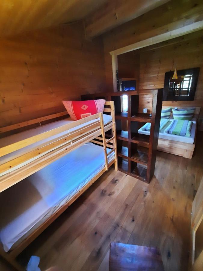 Huettenzauber Ferienwohnung Mitten Im Nationalpark Lindberg Bagian luar foto